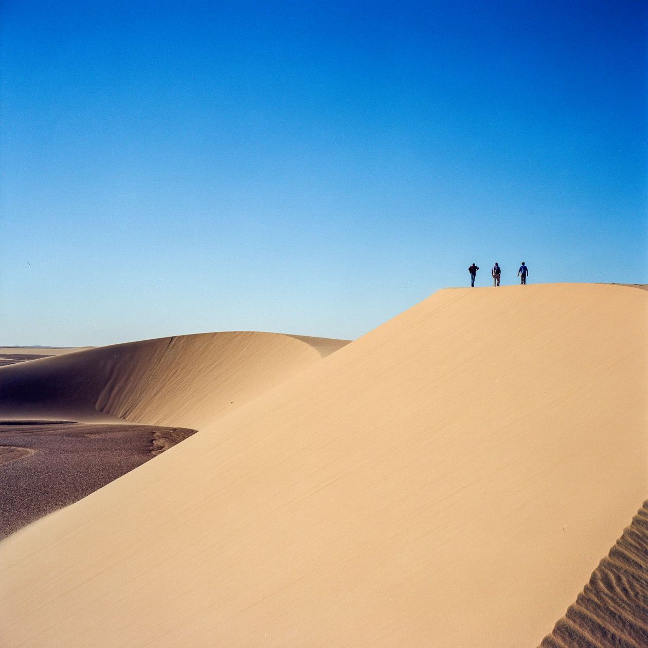 Sand dunes , Sahara, Sudan