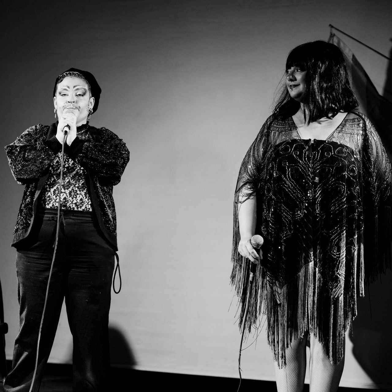 The Dragatypie 3 team — Galère d'un Panda and Nixe Amère in organization, the performers on stage, and the accessibility-trained volunteers who make the festival happen. - Image 1