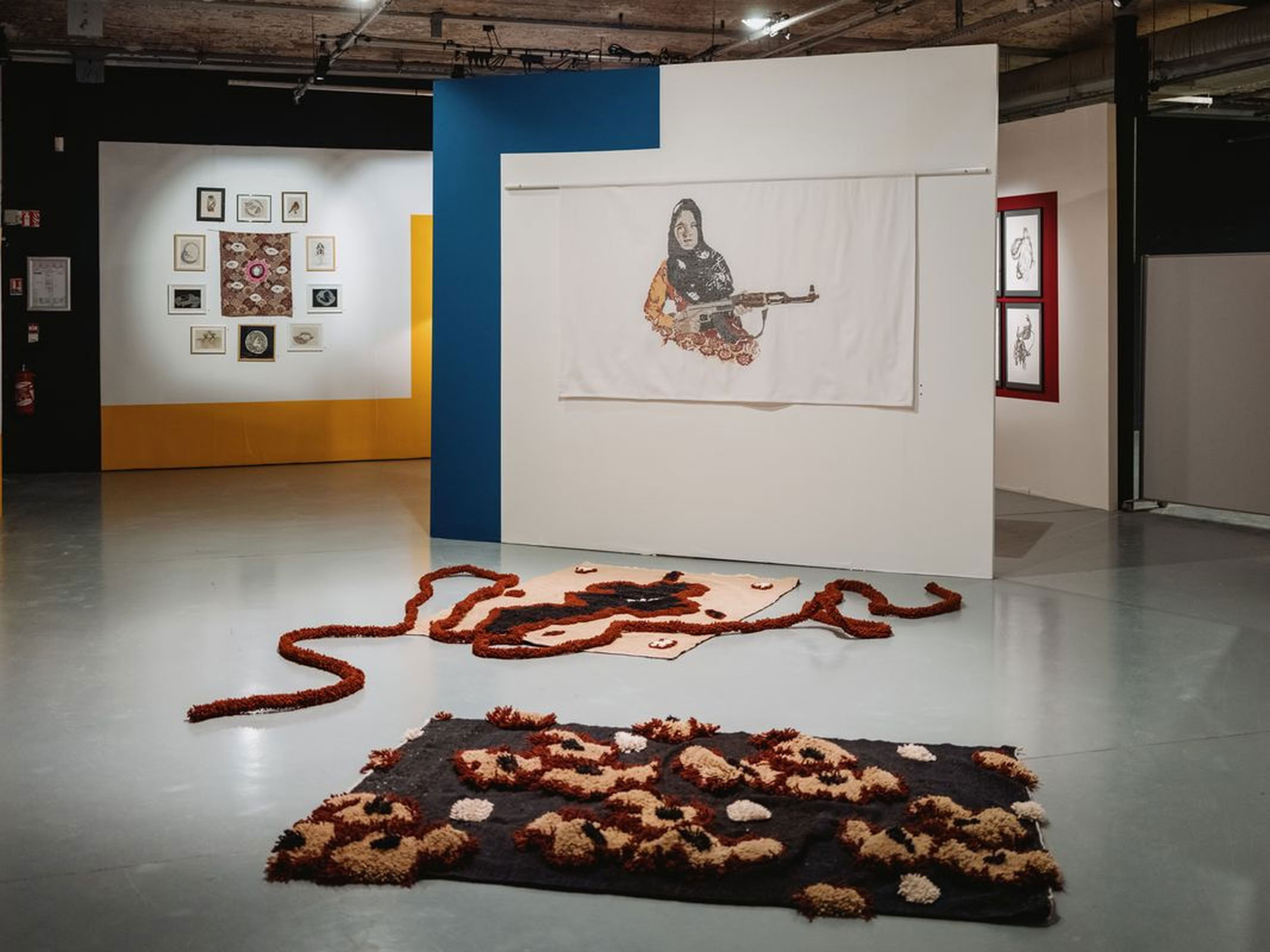 Broder Déborder - Exposition - 14 mars 2024 - Maison Folie de Wazemmes - Lille — At the Maison Folie Wazemmes, filmmaker Dominique Cabrera showcases a collective exhibition Broder Déborder - Women… - Image 9