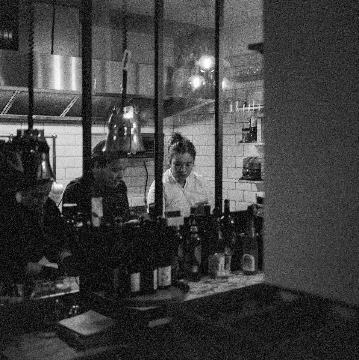 One evening when Chef Sarika Sor is invited by the Lille restaurant Bleu Canard for a four-hands dinner with Chef Ryo Nakamura , Mathieu Drouet captures the atmosphere in the dini… - Image 19