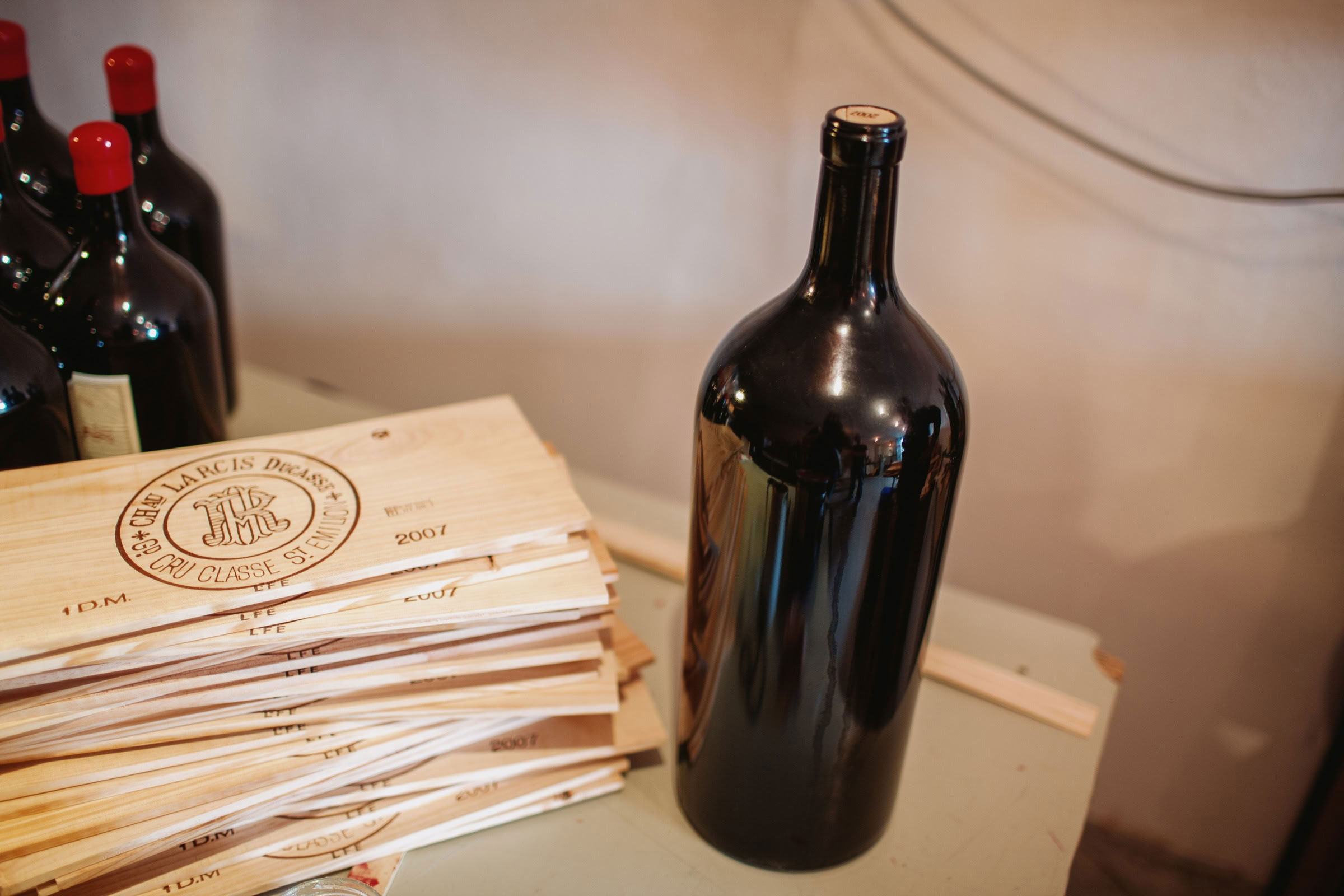 Wine estate photography: Chateau Larcis Ducasse - Saint-Emilion - Bordeaux. Château Larcis Ducasse, a Premier Grand Cru Classé estate in Saint-Emilion. The photograph showcases… - Image 10