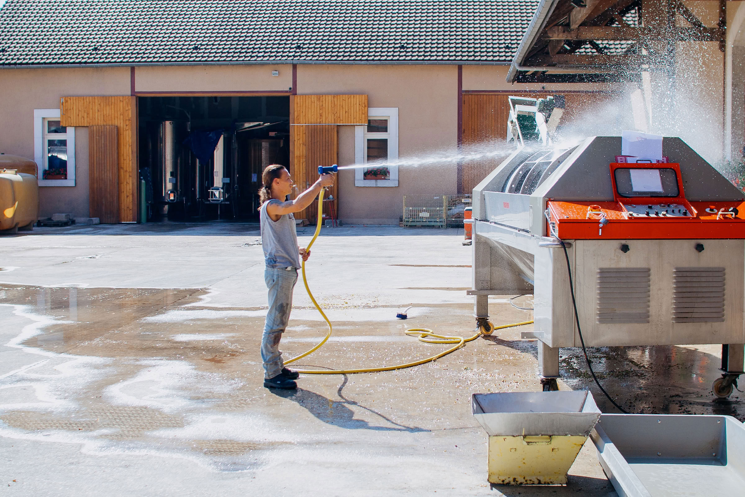 Wine estate photography: Domaine Jean Marc Brocard - Chablis - Bourgogne. Jean-Marc Brocard, a pioneer in organic and biodynamic viticulture in Chablis, has been committed to… - Image 16