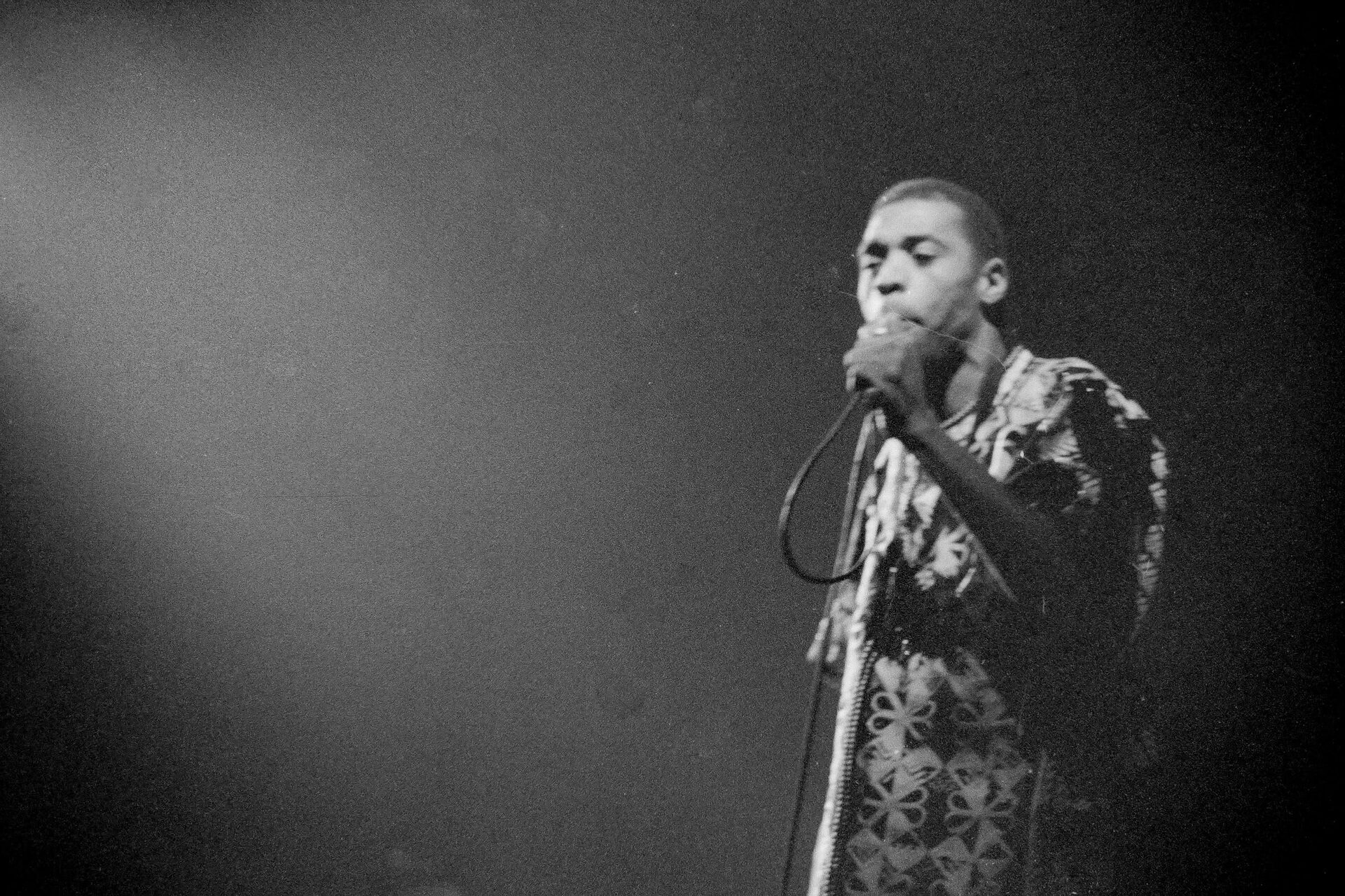 Concert photography — of Femi Kuti — at L'Aeronef - Lille — (1999) - Image 1