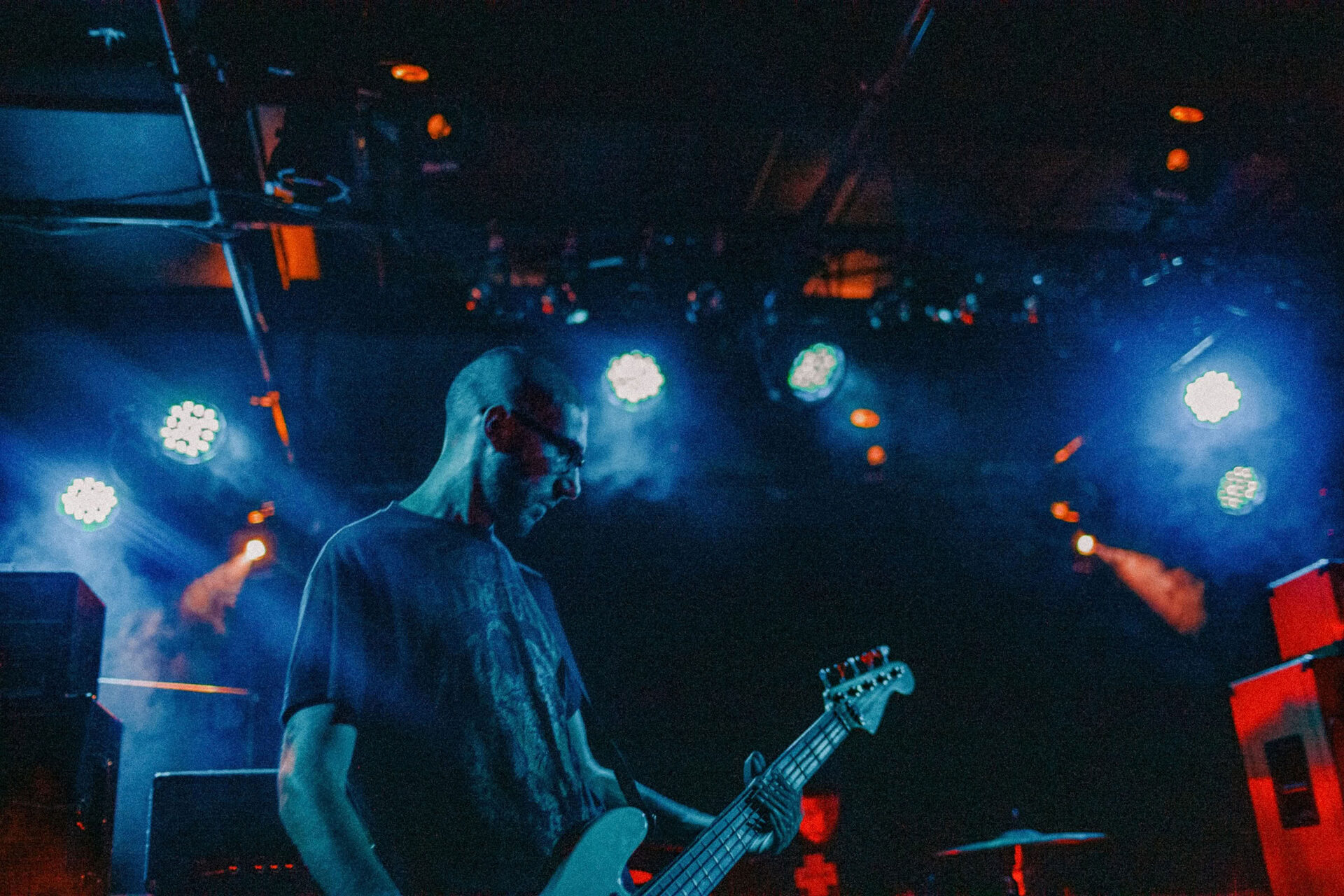 Concert photography — of The Lumberjack Feedback — at L'Aeronef - Lille — (2011)
