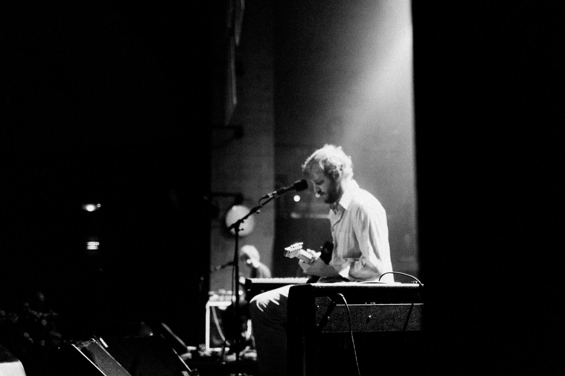 Concert photography — of Bon Iver — at Le Grand Mix - Tourcoing — (2008)