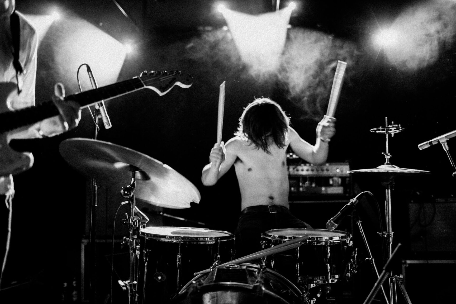 Concert photography — of Crystal Antlers — at L'Aeronef - Lille — (2009) - Image 4