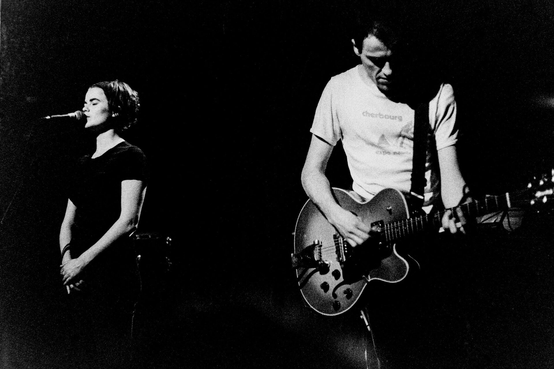 Concert photography — of Dominique A — at Le Pharos - Arras — (1996) - Image 1