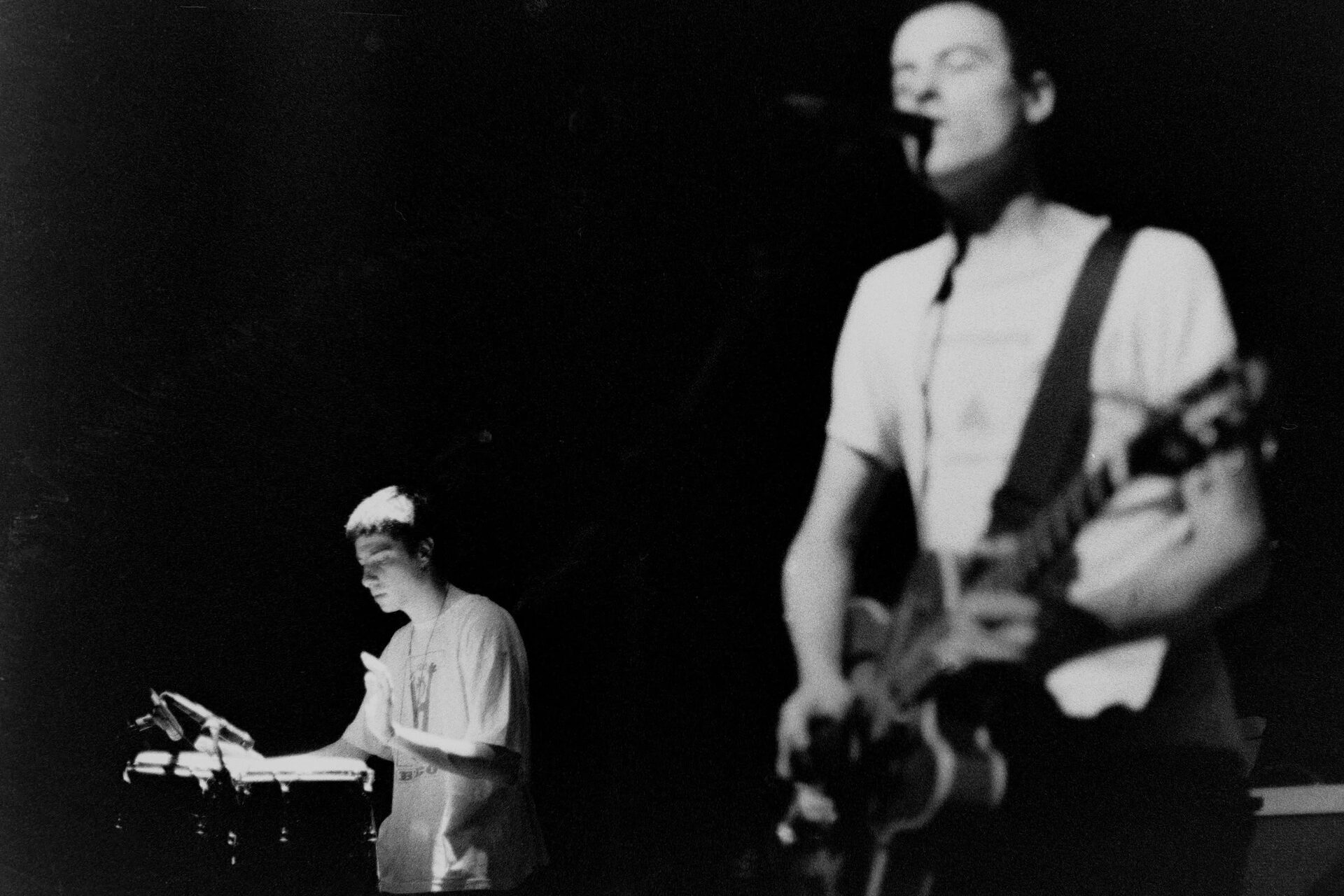 Concert photography — of Dominique A — at Le Pharos - Arras — (1996) - Image 8