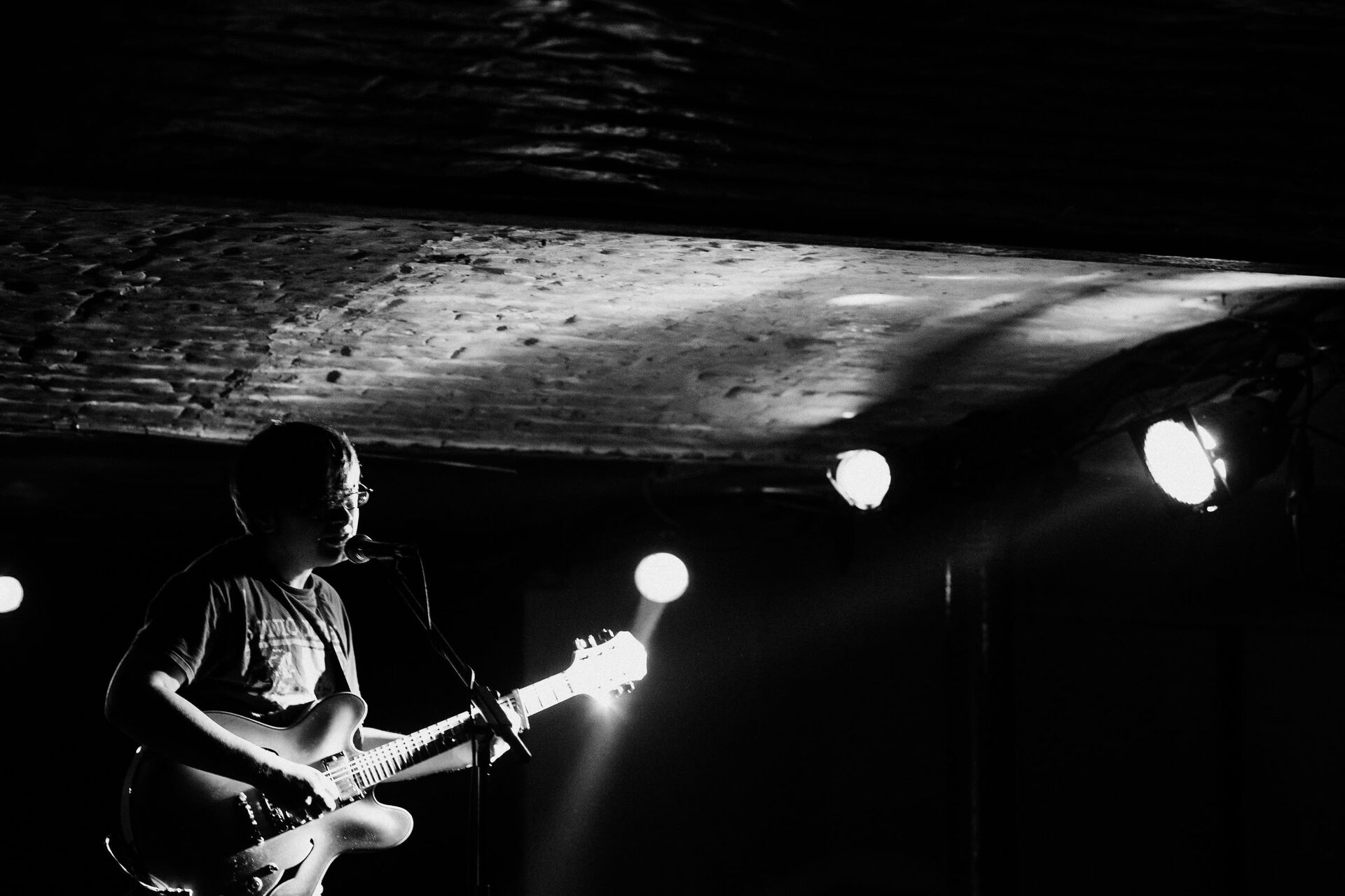 Concert photography — of Gravenhurst — at La Malterie - Lille — (2009)