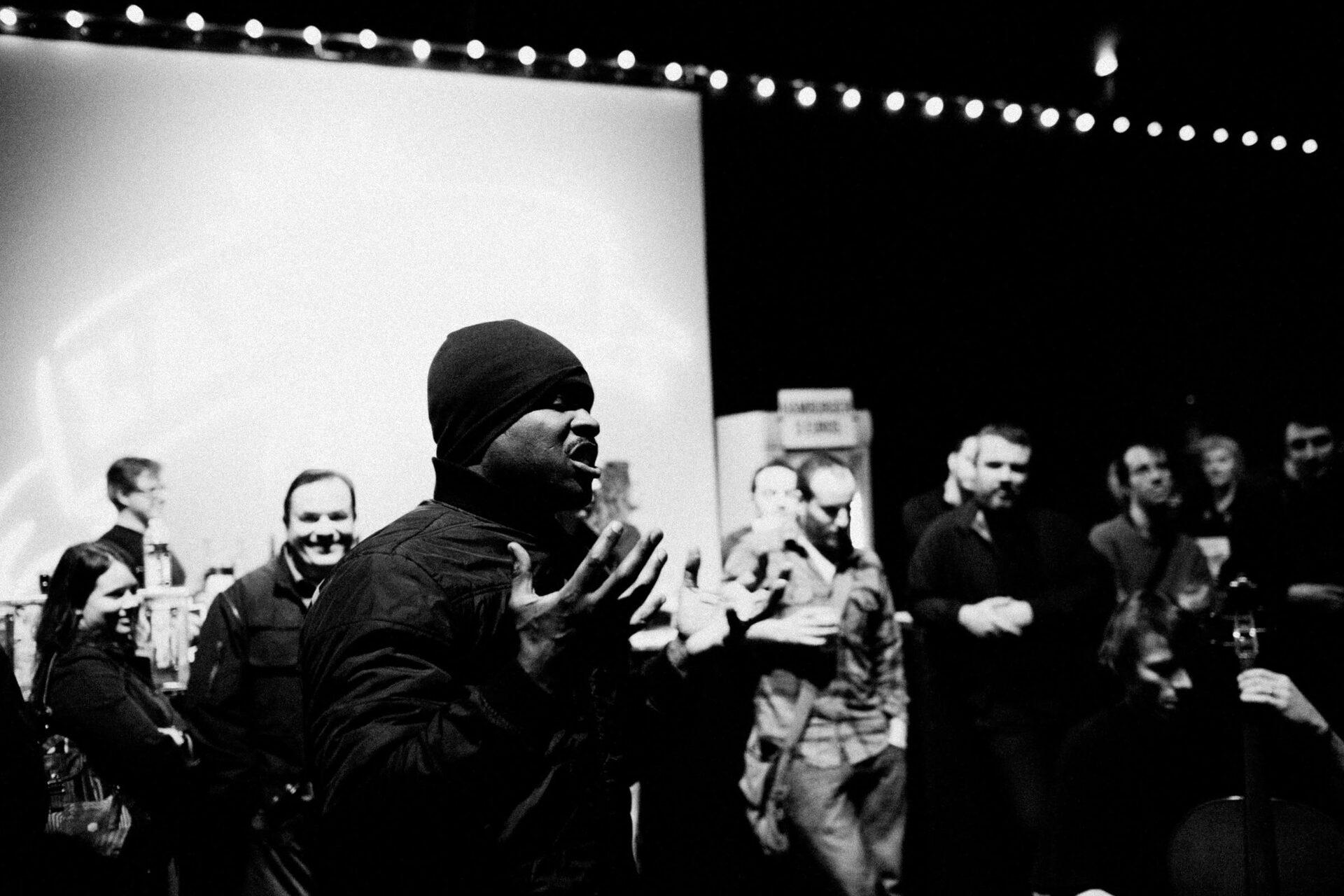 Concert photography — of Oxbow — at L'Aeronef - Lille — (2011)