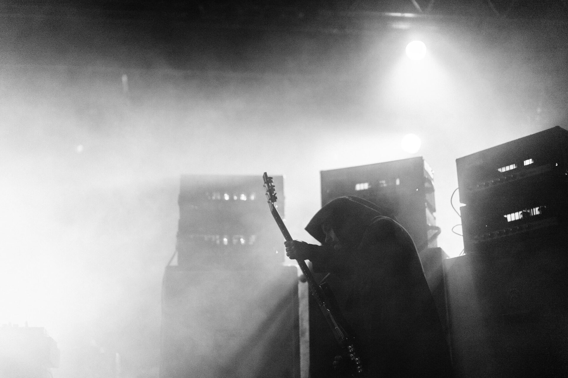 Concert photography — of Sunn O))) — at L'Aeronef - Lille — (2010) - Image 17