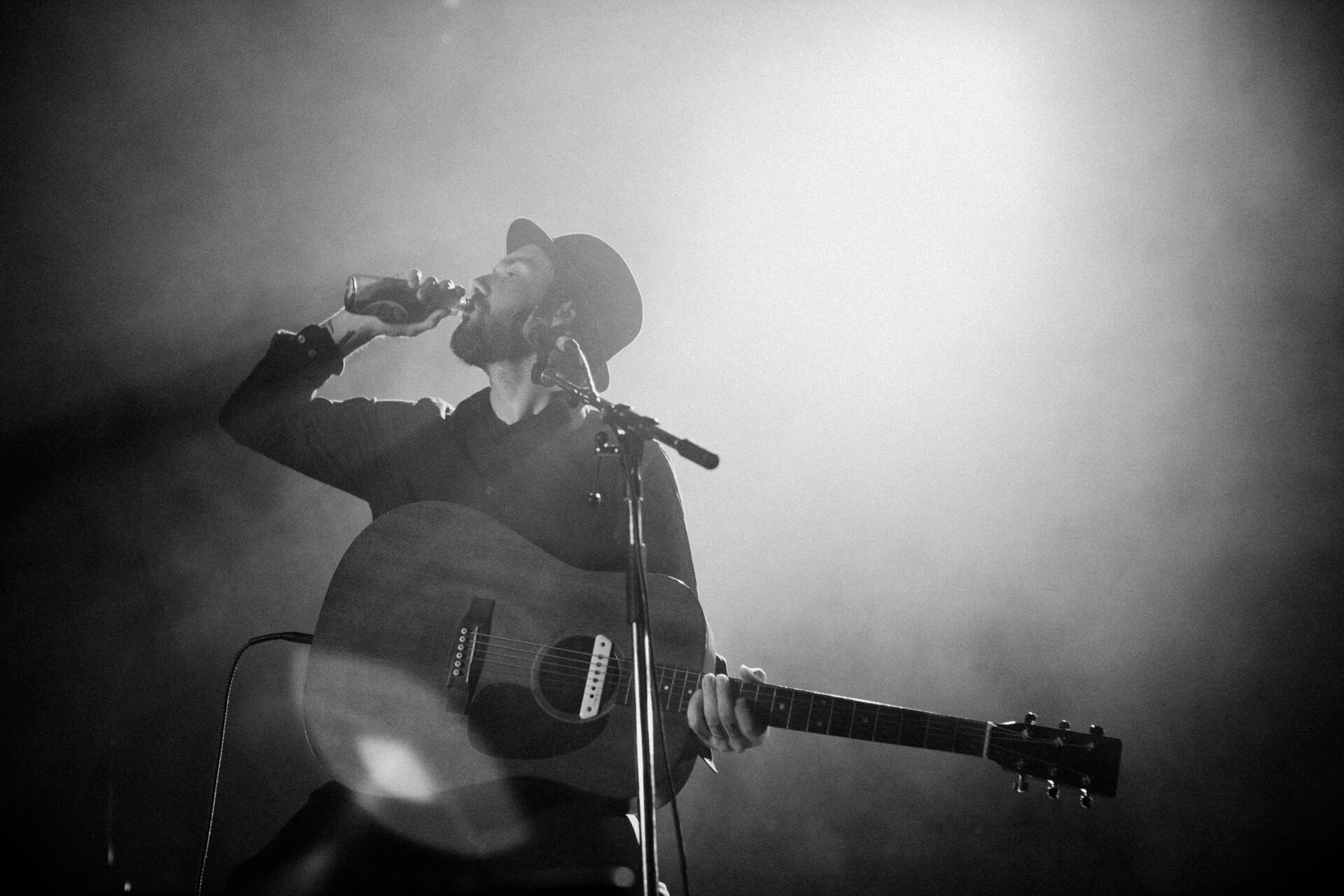 Concert photography — of William Elliott Whitmore — at L'Aeronef - Lille — (2009) - Image 4