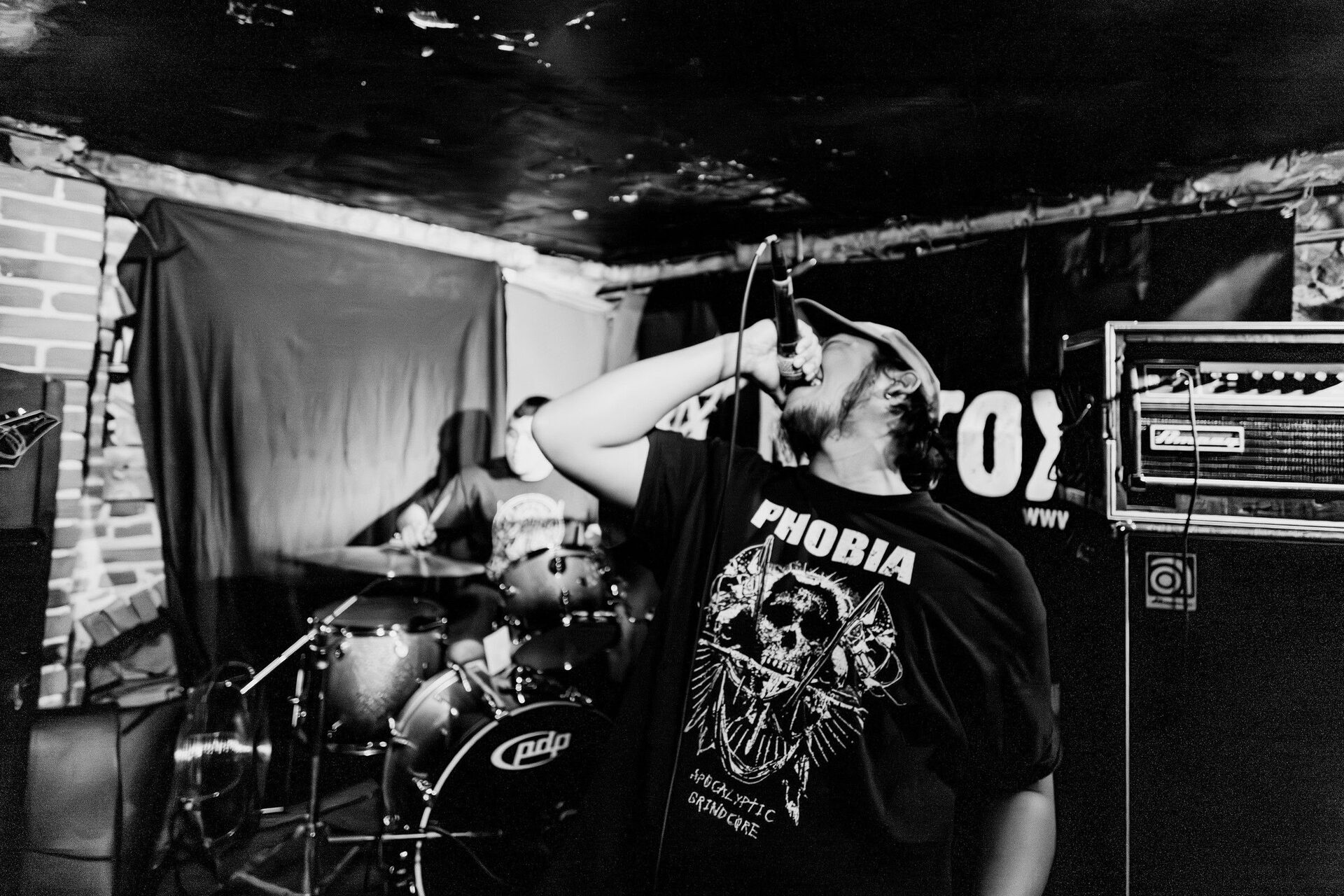 Concert photography — of Wormrot — at Kaotoxin - Lille — (2011)