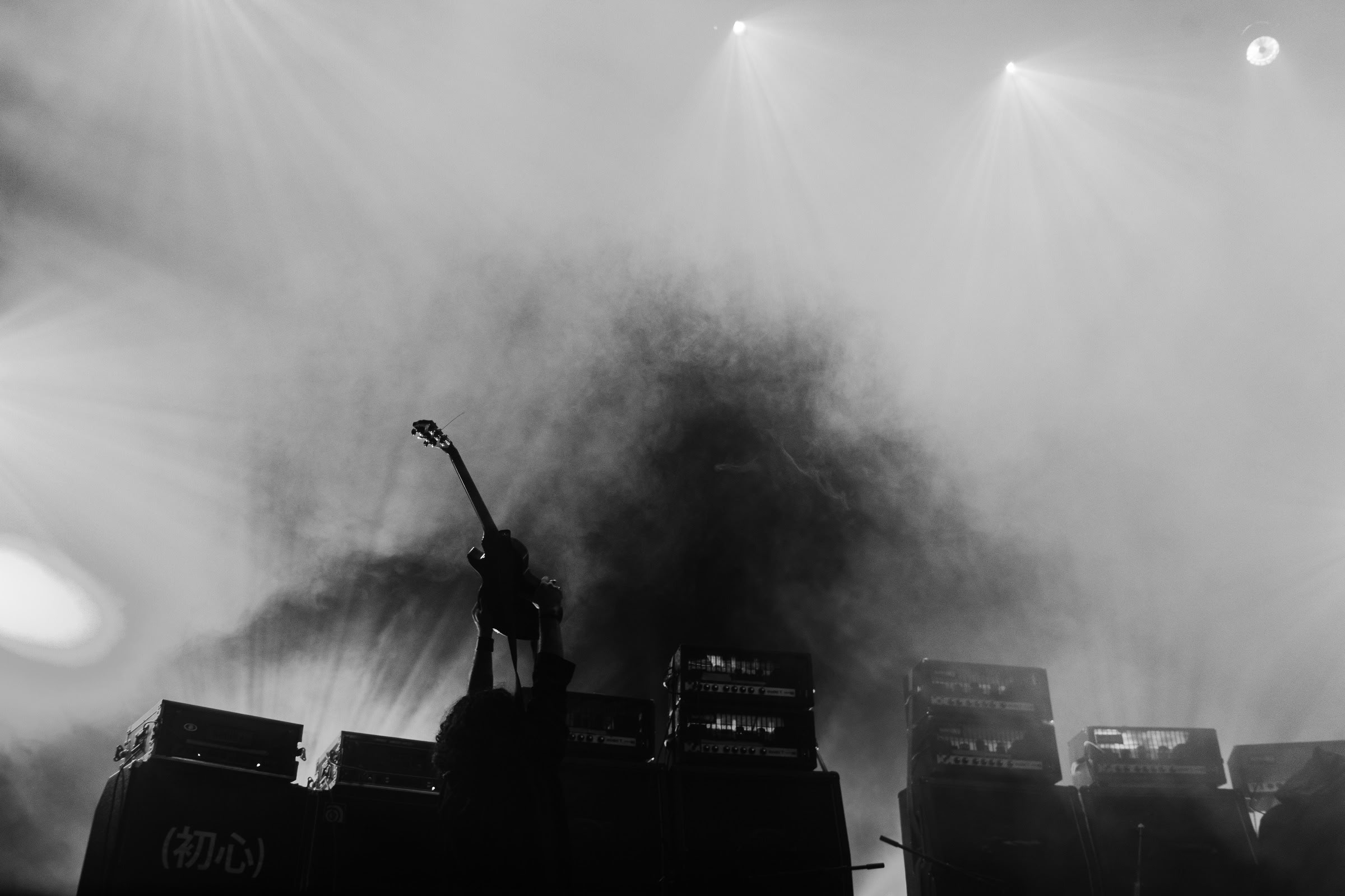 Concert photography — of Sunn O))) — at Villette Sonique - Paris — (2009) - Image 5