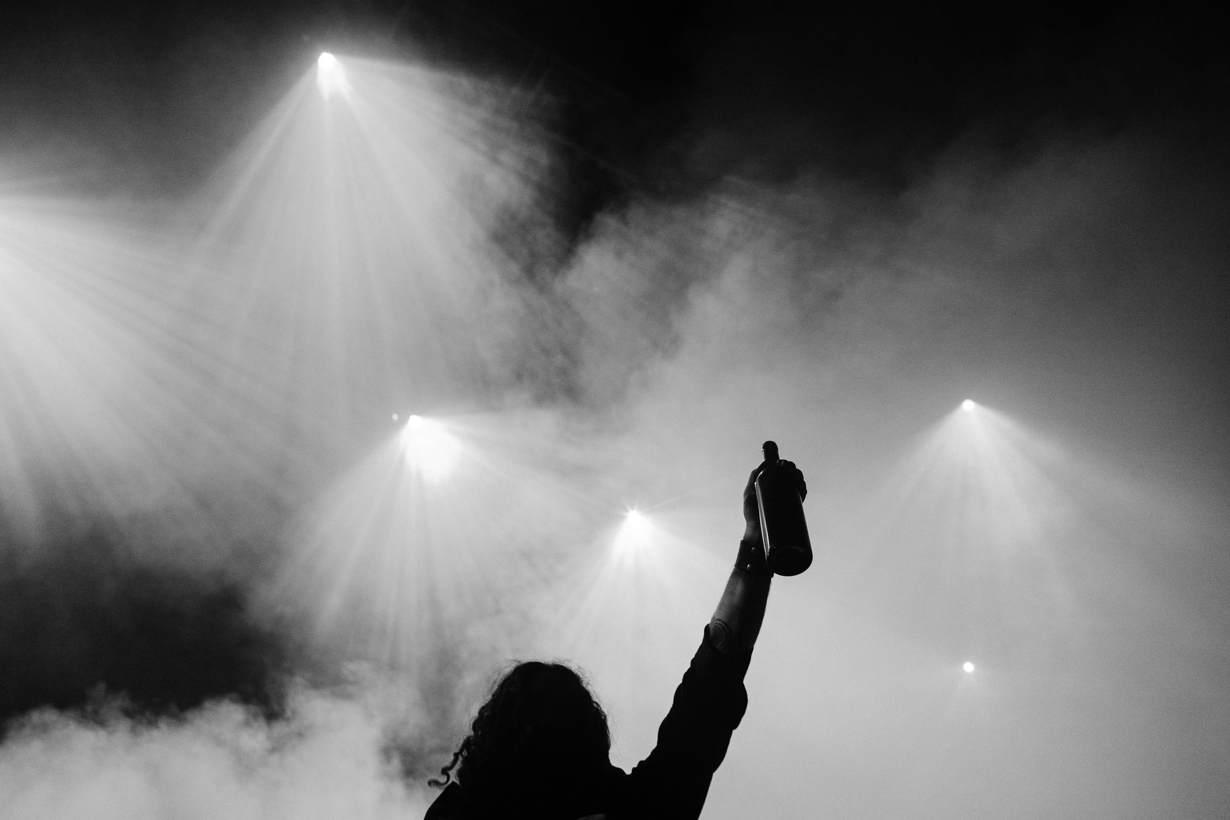 Concert photography — of Sunn O))) — at Villette Sonique - Paris — (2009) - Image 6