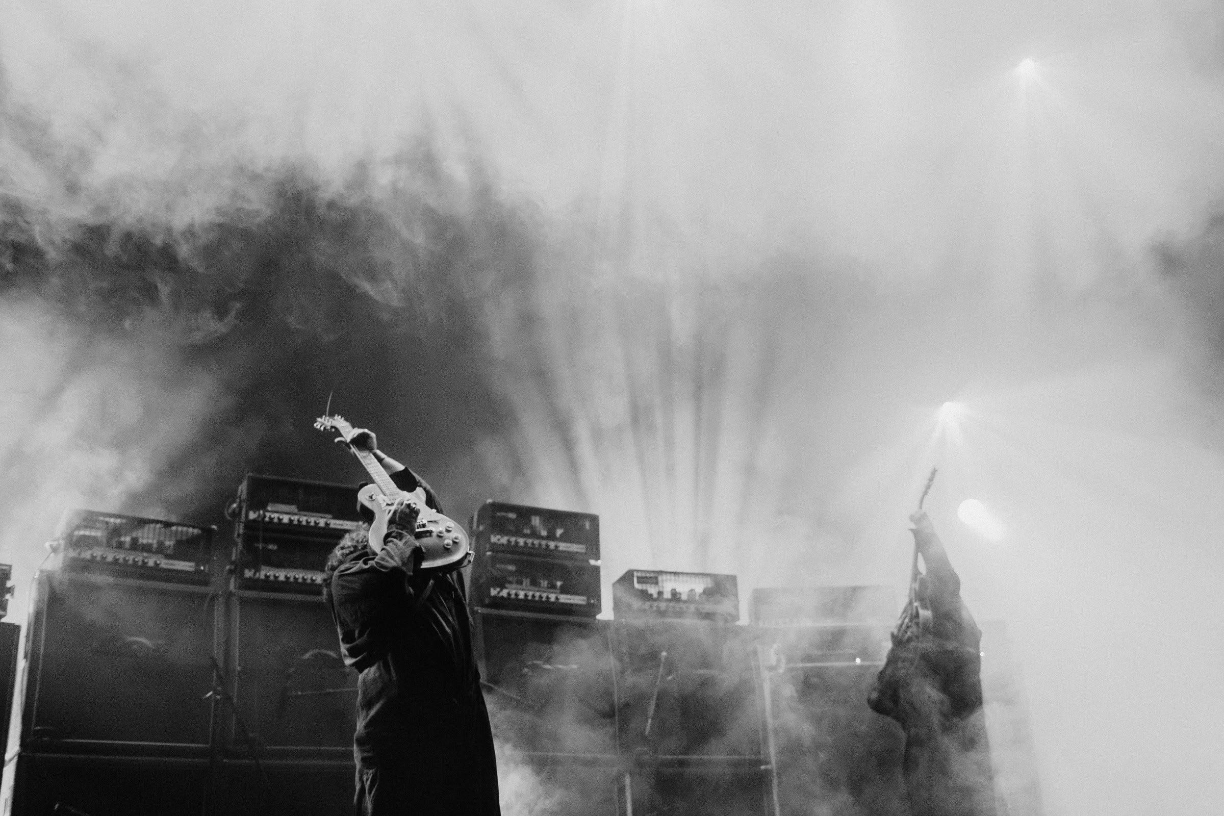 Concert photography — of Sunn O))) — at Villette Sonique - Paris — (2009) - Image 15