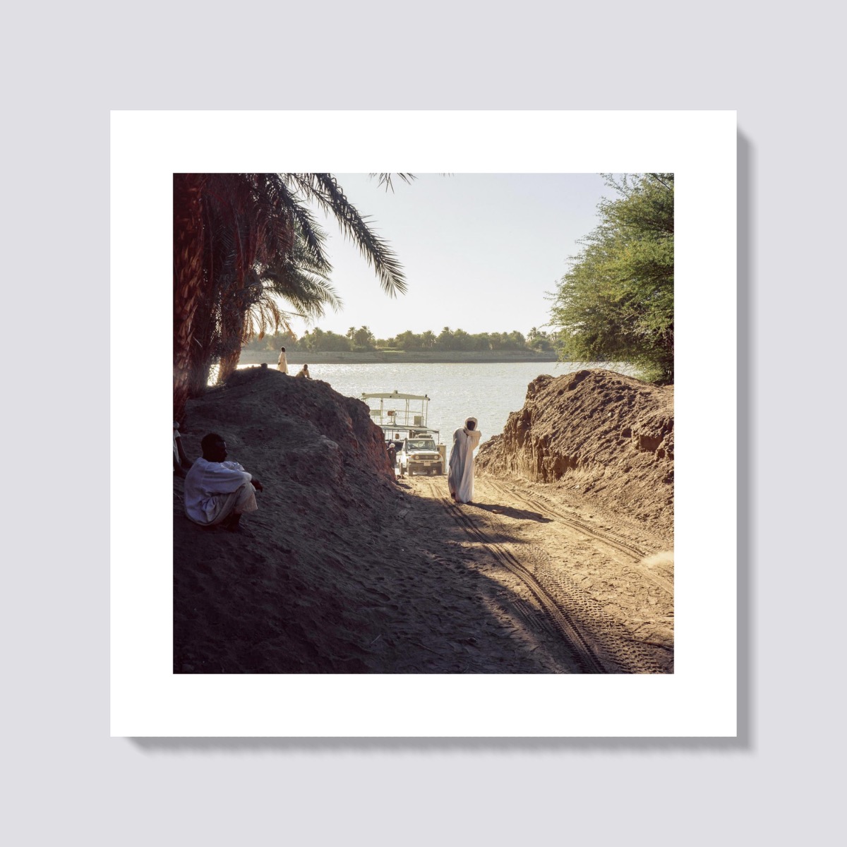 Arrived on the Sai Island, Sudan — Sudan series, photograph by Mathieu Drouet