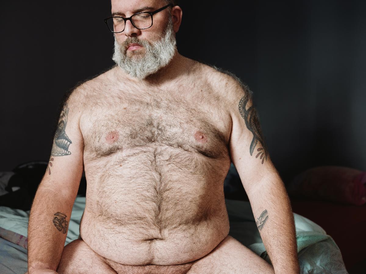 Autoportrait - post covid — photograph by Mathieu Drouet