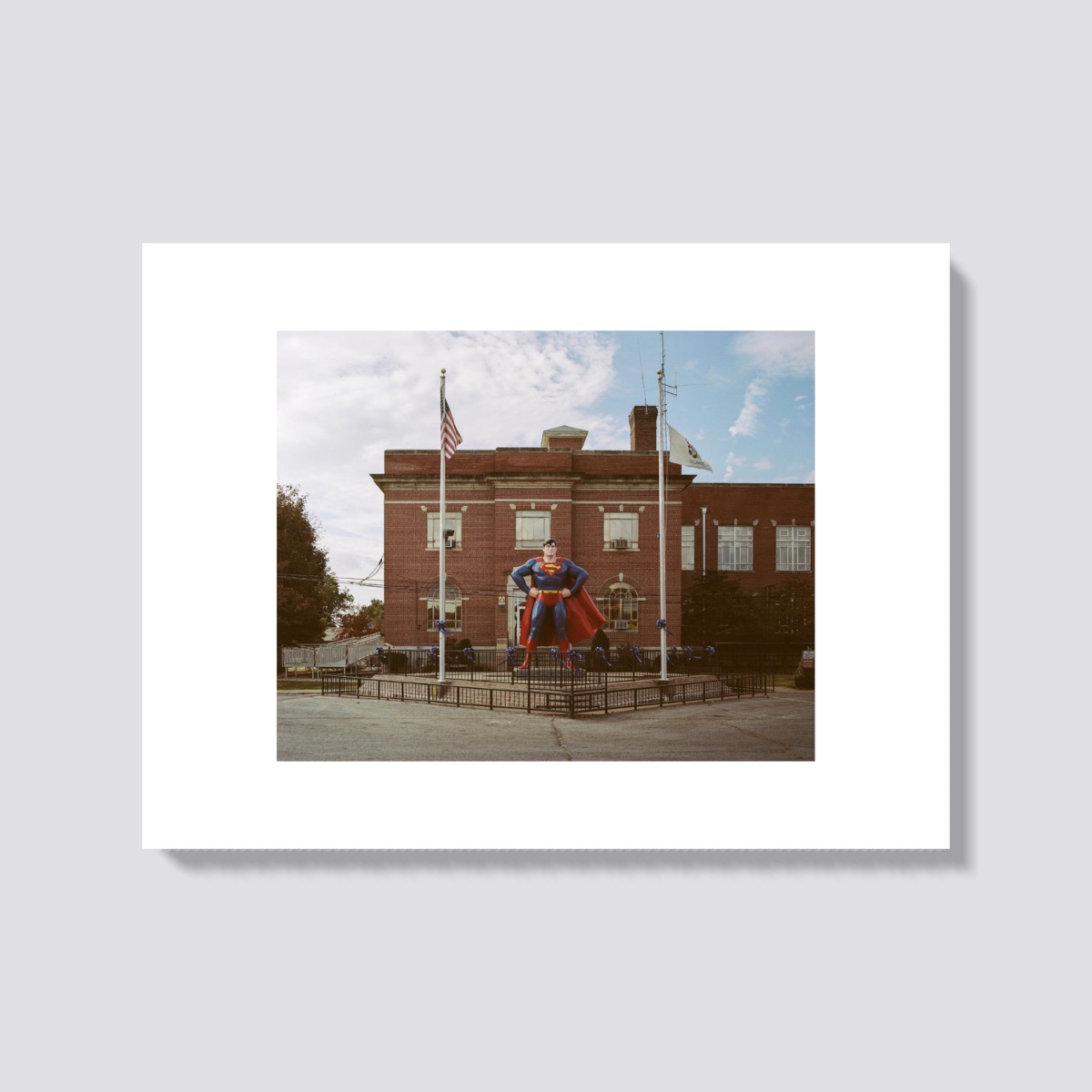 Superman in Smallville, Kentucky — In Fiction — Brave New World series, photograph by Mathieu Drouet