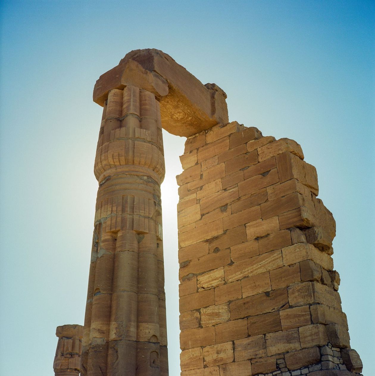 Ruins of the Amenophis 3 temple complex, Nubia, Sudan